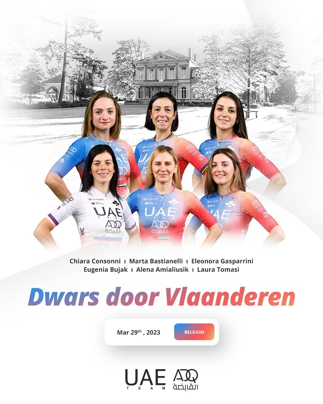 Team for Dwars door Vlaanderen and Flanders